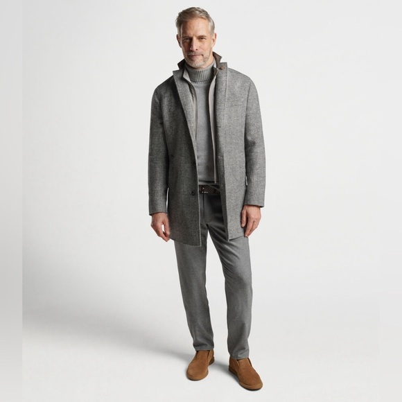 Peter Millar Crown Crafted Fleming City Coat Sz 48 - Picture 4 of 14